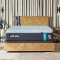 TEMPUR-Pedic LuxeBreeze™ 2.0 Medium Hybrid – Mattress + Box Spring