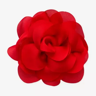 Bijoux Bar Red Flower Pin