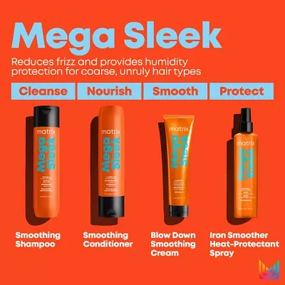 Matrix Mega Sleek Conditioner - 10.1 oz.