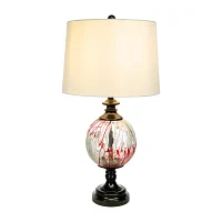 Dale Tiffany Thurston Hand Blown Art Glass Table Lamp