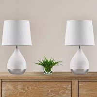 510 Design 21.5 Liora 2-Tone 2-pc. Lamp Set