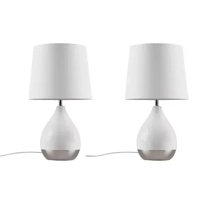 510 Design 21.5 Liora 2-Tone 2-pc. Lamp Set