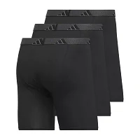 adidas Microfiber Big and Tall Mens 3 Pack Boxer Briefs