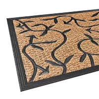 Achim Flora Natural Coir 18"X30" Doormat