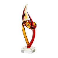 Dale Tiffany Salto Art Glass Sculpture