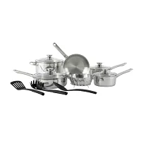 Cooks Stainless Steel 13-pc. Cookware Set