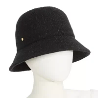 Liz Claiborne W Lurex Womens Cloche Hat