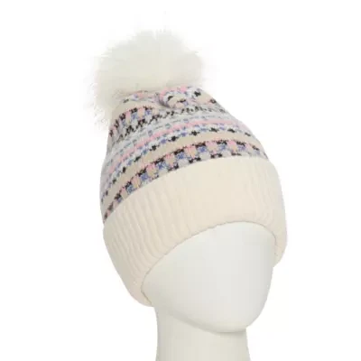 Mixit Womens Pom Pom Beanie