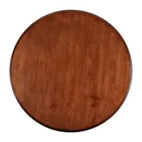 Pocksen Table Round Wood-Top Dining Table