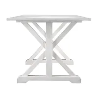 Southern Enterprises Macla Table Rectangular Wood-Top Dining Table
