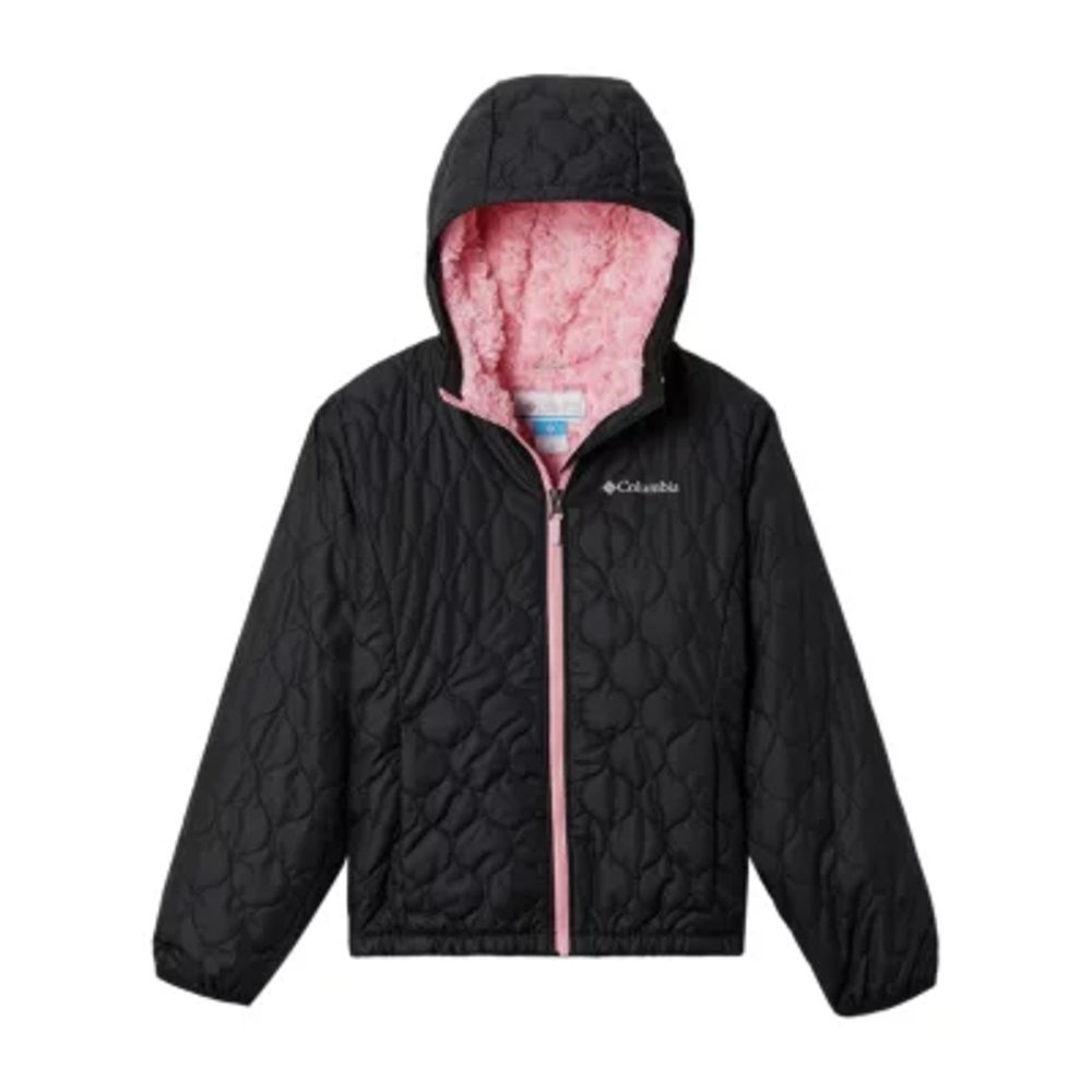 Columbia Bella Plush™ Little & Big Girls Hooded Lined Water Resistant  Midweight Quilted Jacket