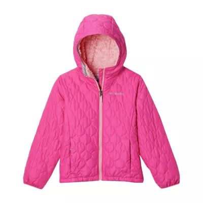 Columbia Little & Big Girls Hooded Water Resistant Midweight Bella Plush™ Jacket