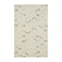 Weave And Wander Elika Geometric Hand Tufted Indoor Rectangle Accent Rugs