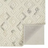 Weave And Wander Elika Geometric Hand Tufted Indoor Rectangle Accent Rugs