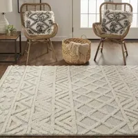 Weave And Wander Elika Geometric Hand Tufted Indoor Rectangle Accent Rugs