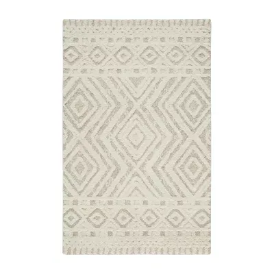 Weave And Wander Elika Geometric Hand Tufted Indoor Rectangle Accent Rugs