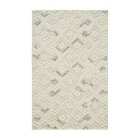 Weave And Wander Elika Geometric Hand Tufted Indoor Rectangle Area Rugs