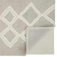 Weave And Wander Elika Geometric Hand Tufted Indoor Rectangle Area Rugs