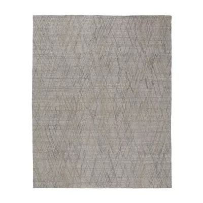 Weave And Wander Huntley Abstract Hand Woven Indoor Rectangle Accent Rugs