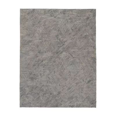 Weave And Wander Huntley Abstract Hand Woven Indoor Rectangle Area Rugs