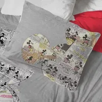 Disney Collection Mickey Mouse Oh Gosh Complete Bedding Set with Sheets