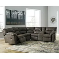 Signature Design by Ashley® Tambo Reclining 2pc Sectional in Canyon