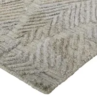 Weave And Wander Huntley Abstract Hand Woven Indoor Rectangle Area Rugs