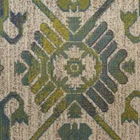 Weave And Wander Hurst Floral Machine Made Indoor Rectangle Area Rugs