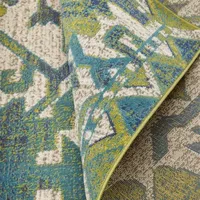 Weave And Wander Hurst Floral Machine Made Indoor Rectangle Area Rugs