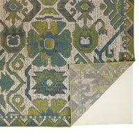 Weave And Wander Hurst Floral Machine Made Indoor Rectangle Area Rugs