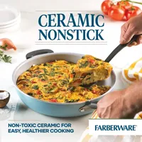 Farberware Eco Advantage Ceramic 12.5" Deep Frying Pan
