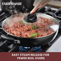 Farberware Smart Control With Lid 2-pc. Dishwasher Safe Non-Stick Frying Pan