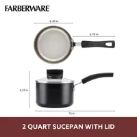 Farberware Smart Control 2-qt. Non-Stick Sauce Pan with Lid