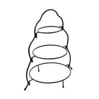 Elama 3-Tier Tiered Server Porcelain