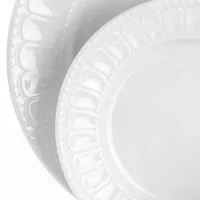 Elama Charlotte  20-pc. Porcelain Dinnerware Set