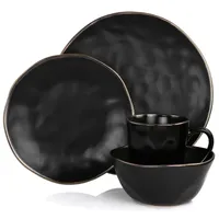 Elama Modern 16-pc. Stoneware Dinnerware Set