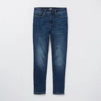 a.n.a. Womens High Rise Skinny Ankle Jean