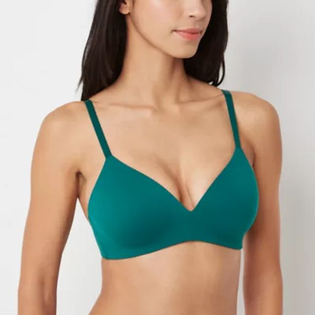 Ambrielle Organic Cotton Tailored Unlined Wirefree Bra - JCPenney