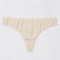 Ambrielle Organic Cotton Thong Panty 303247