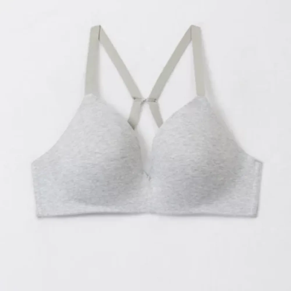 Ambrielle Organic Cotton Wirefree Full Coverage Bra-302711