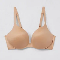 Ambrielle Everyday Underwire Push Up T-Shirt Plunge Bra-306754
