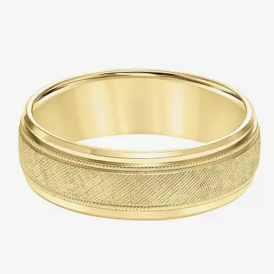 7MM 14K Gold Wedding Band