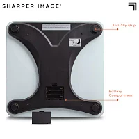 Sharper Image Digital Bathroom Scale, Tracks Body Fat & BMI, Bluetooth/Android/ iOS App Compatible