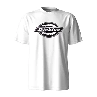 Dickies Heavyweight Logo Mens Crew Neck Short Sleeve Relaxed Fit Graphic T-Shirt