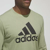 adidas Mens Crew Neck Long Sleeve T-Shirt