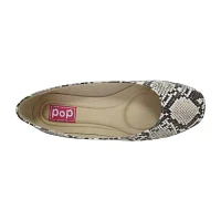 Pop Womens Captive Ballet Flats