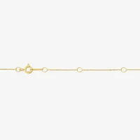 (G-H / Si2-I1) Womens 1/3 CT. T.W. Lab Grown White Diamond 10K Gold 16 Inch Pendant Necklace