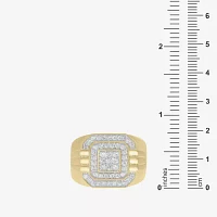 Mens / CT. T.W. Natural Diamond 10K Gold Fashion Ring