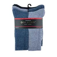 Gold Toe Harrington Bonus Pack 7 Pair Crew Socks Mens