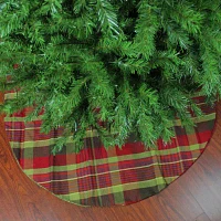 Northlight Plaid Woodland Indoor Tree Skirt